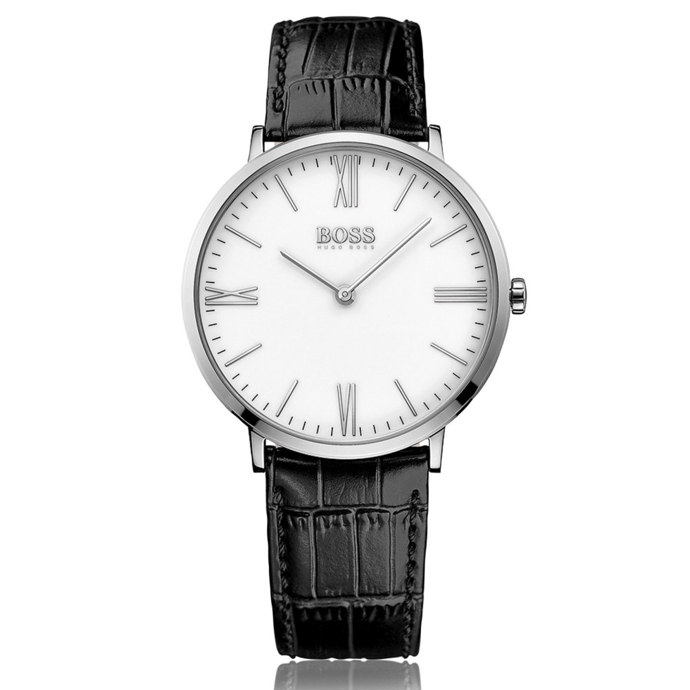 Hugo Boss Black簡約流線時尚錶/H1513370