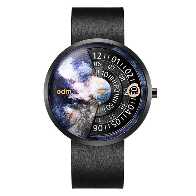 【odm】Palette調色盤設計腕錶-漸層黑/DD171-06