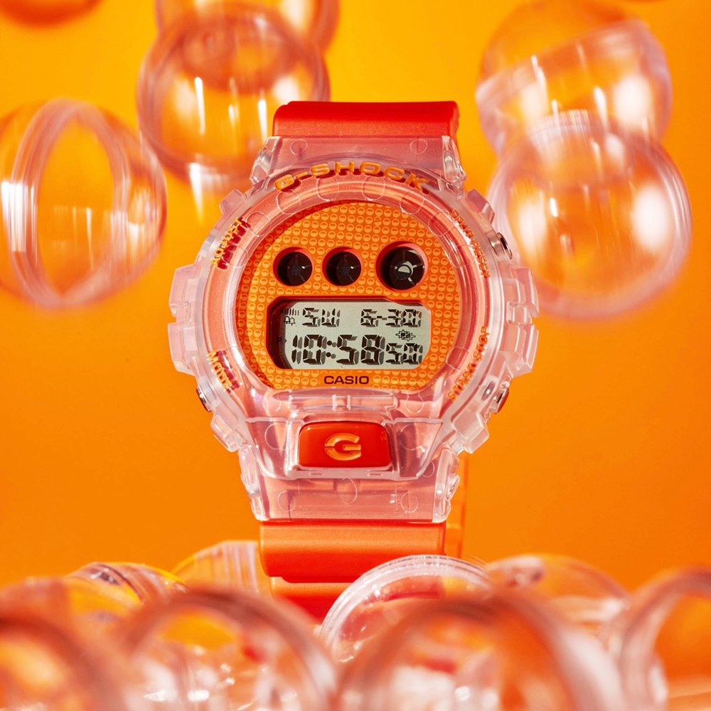 CASIO G-SHOCK 扭蛋系列大錶徑計時錶/DW-6900GL-4