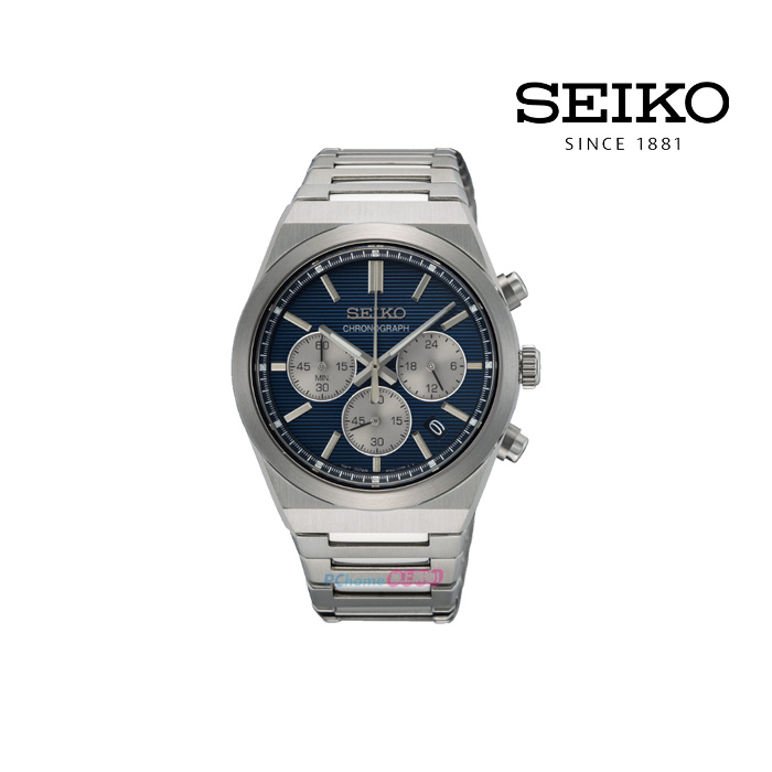 【SEIKO精工】SSB453P1 三眼 計時 手錶 40mm 8T63-02F0B 公司貨
