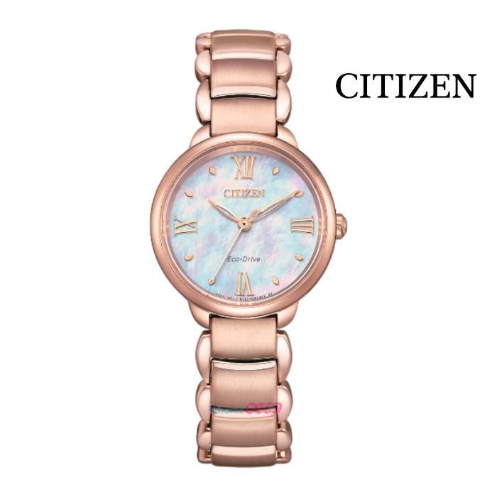 【CITIZEN】EM0928-84D 光動能女錶 28mm 公司貨