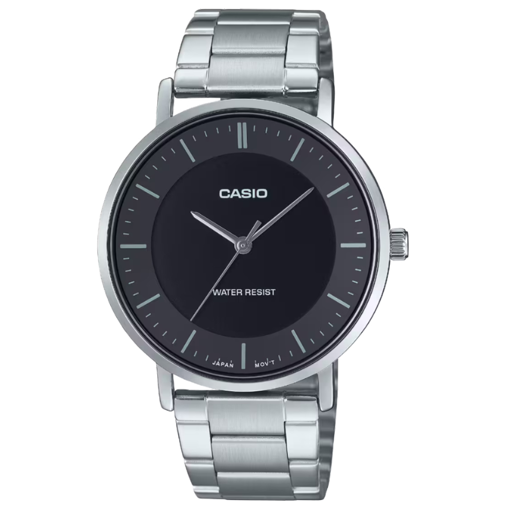 CASIO 紳士簡約鋼帶男錶 MTP-VT04D-1E