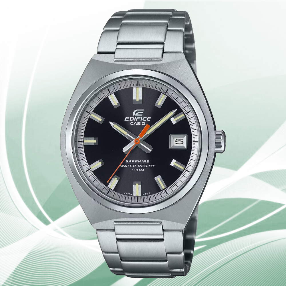CASIO 卡西歐 EDIFICE 經典運動風 賽車系列指標手錶-黑 EFB-109D-1AV