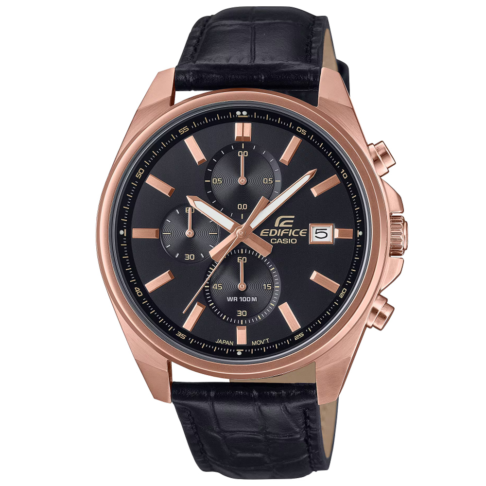 CASIO卡西歐 EDIFICE 都會風計時腕錶 EFV-610ECL-1A