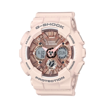 CASIO G-SHOCK/潮流尖端雙顯運動腕錶/GMA-S120MF-4ADR