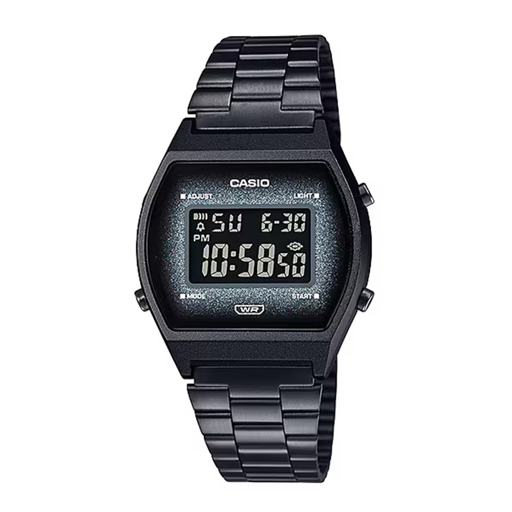 CASIO 卡西歐 B640WBG-1B 金屬簡約輕薄閃耀防水電子手錶