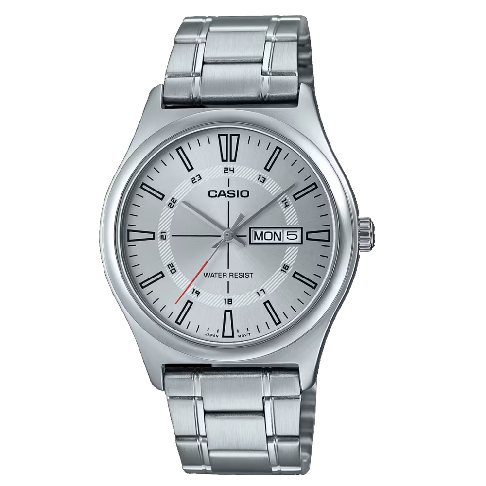 CASIO 卡西歐 紳士經典鋼帶錶 MTP-V006D-7C
