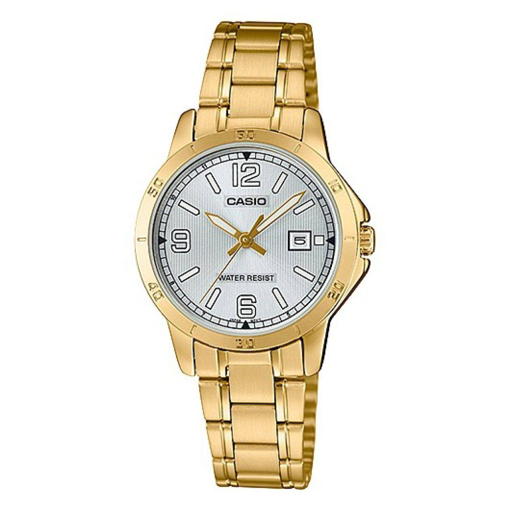 CASIO 卡西歐 時尚氣質指標石英錶 LTP-V004G-7B2