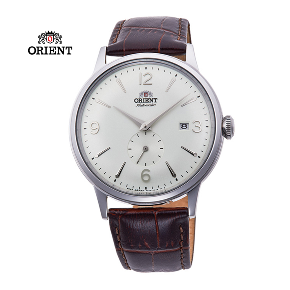 ORIENT 東方錶 DATEⅡ機械錶 白色 皮帶款 RA-AP0002S -40.5mm