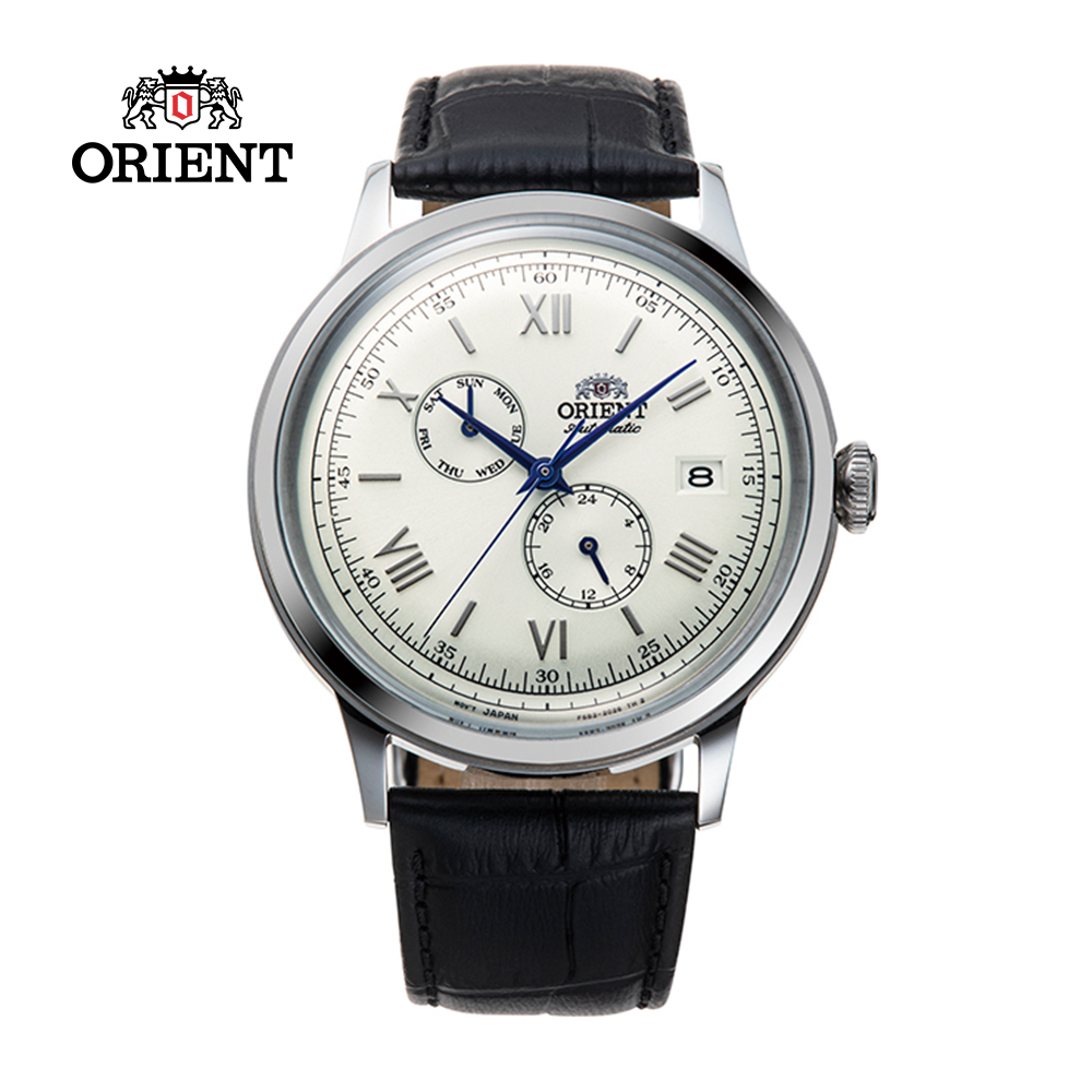 ORIENT 東方錶 Classic and Simple Style 機械錶 皮帶款 RA-AK0701S 白色 - 40.5mm