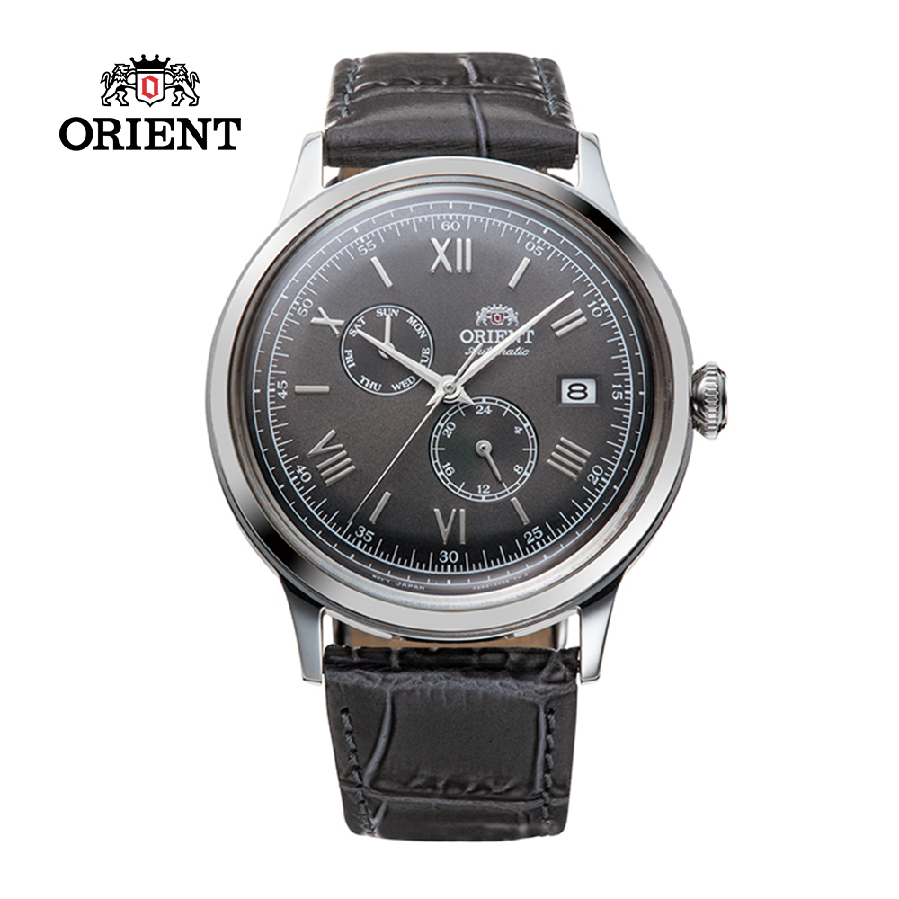 ORIENT 東方錶 Classic and Simple Style 機械錶 皮帶款 RA-AK0704N 灰黑色 - 40.5mm
