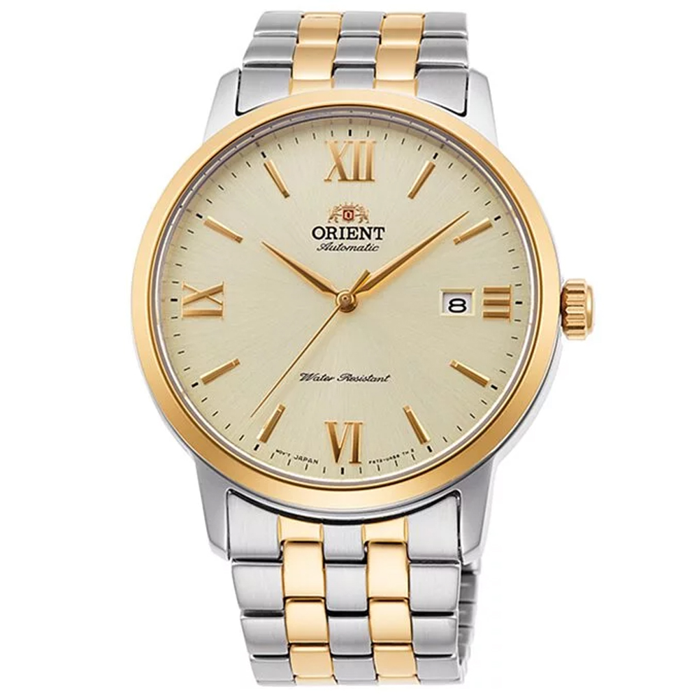 ORIENT 東方錶 DATE Ⅱ系列 簡約時尚 日期顯示 機械腕錶 41.6mm / RA-AC0F08G