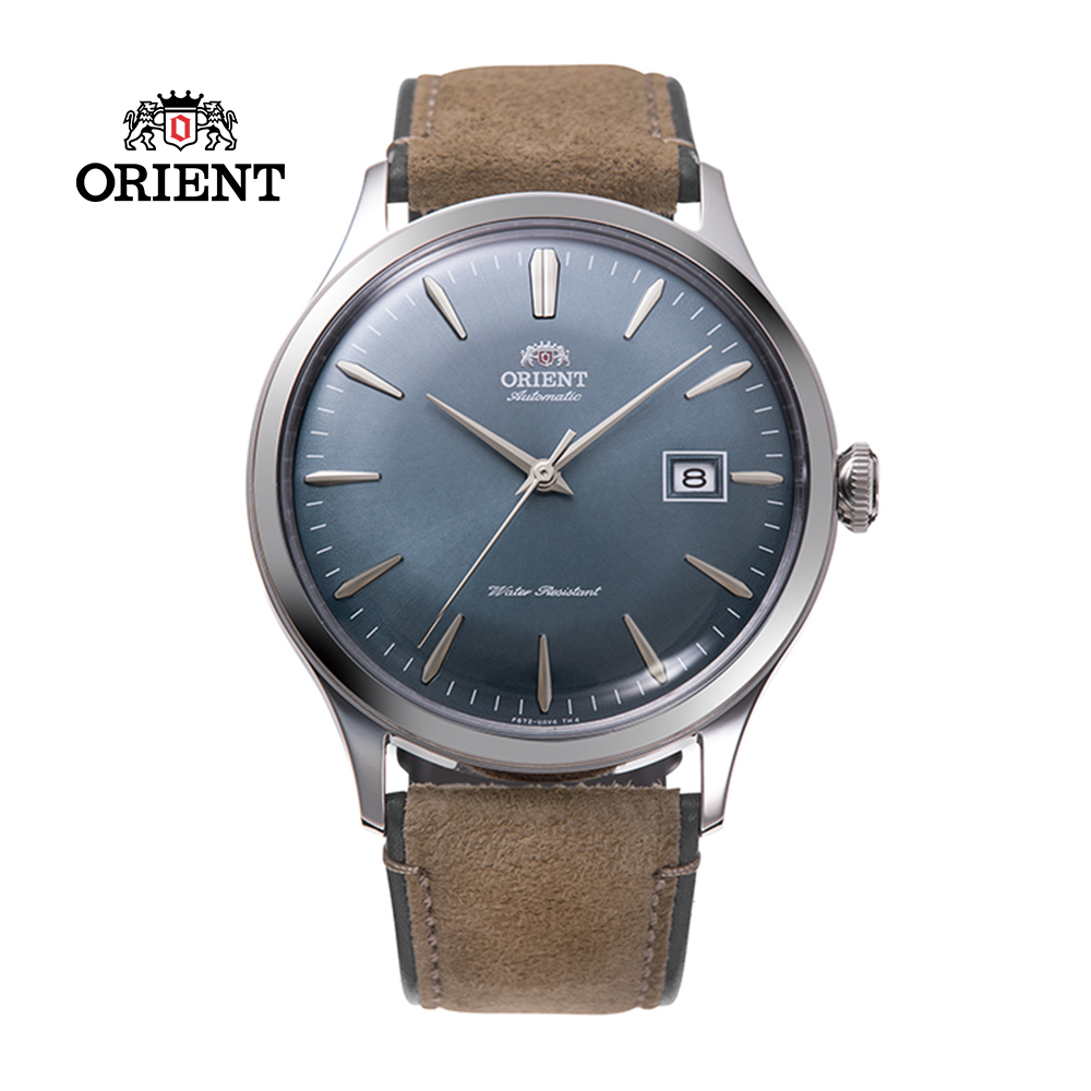 ORIENT 東方錶 DATE II 日期顯示機械錶 皮帶款 RA-AC0P03L 藍色 - 42.0mm