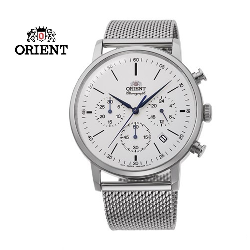 ORIENT 東方錶 Multi-eyes 經典系列 米蘭鋼帶款 白色 RA-KV0402S