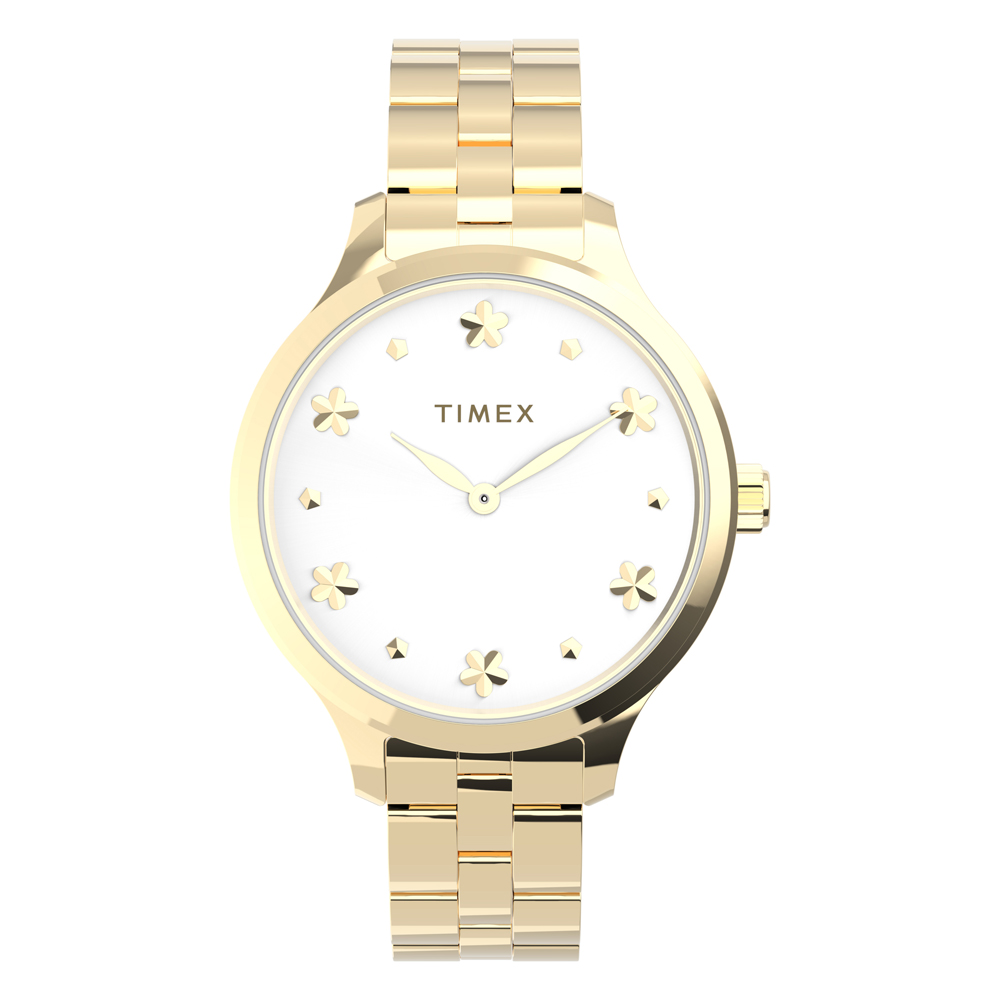【TIMEX】天美時 風格系列 星光手錶 (金 TXTW2V23300)