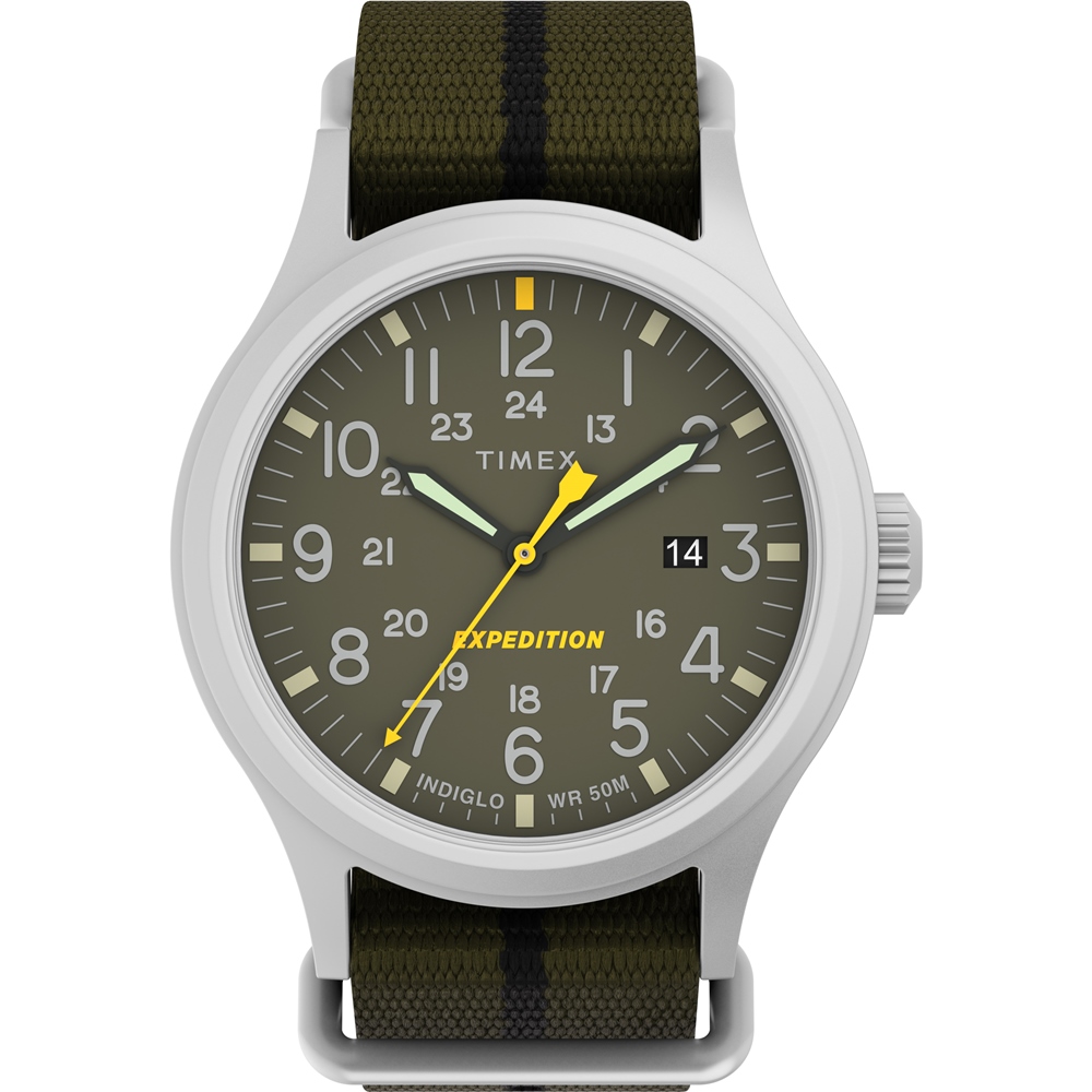 【TIMEX】天美時 遠征系列 探險手錶(深綠 TXTW2V07700)