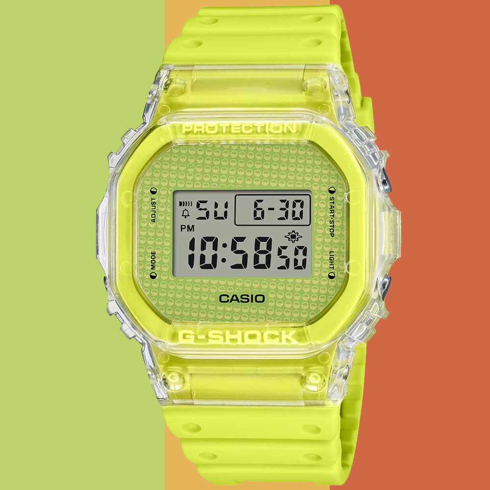 CASIO卡西歐 G-SHOCK 扭蛋風潮電子腕錶 DW-5600GL-9