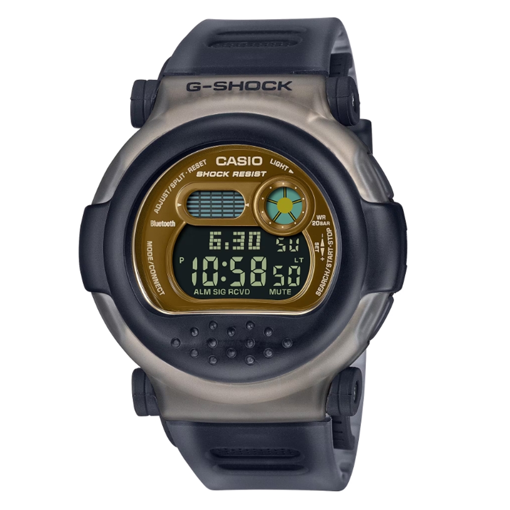 【CASIO 卡西歐】G-SHOCK 膠囊結構 碳核心防護結構 金屬錶殼 G-B001MVB-8 47mm