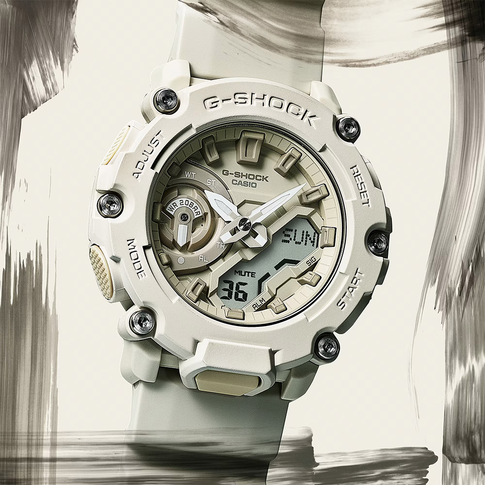 CASIO 卡西歐 G-SHOCK 大自然色系手錶 GA-2200NC-7A
