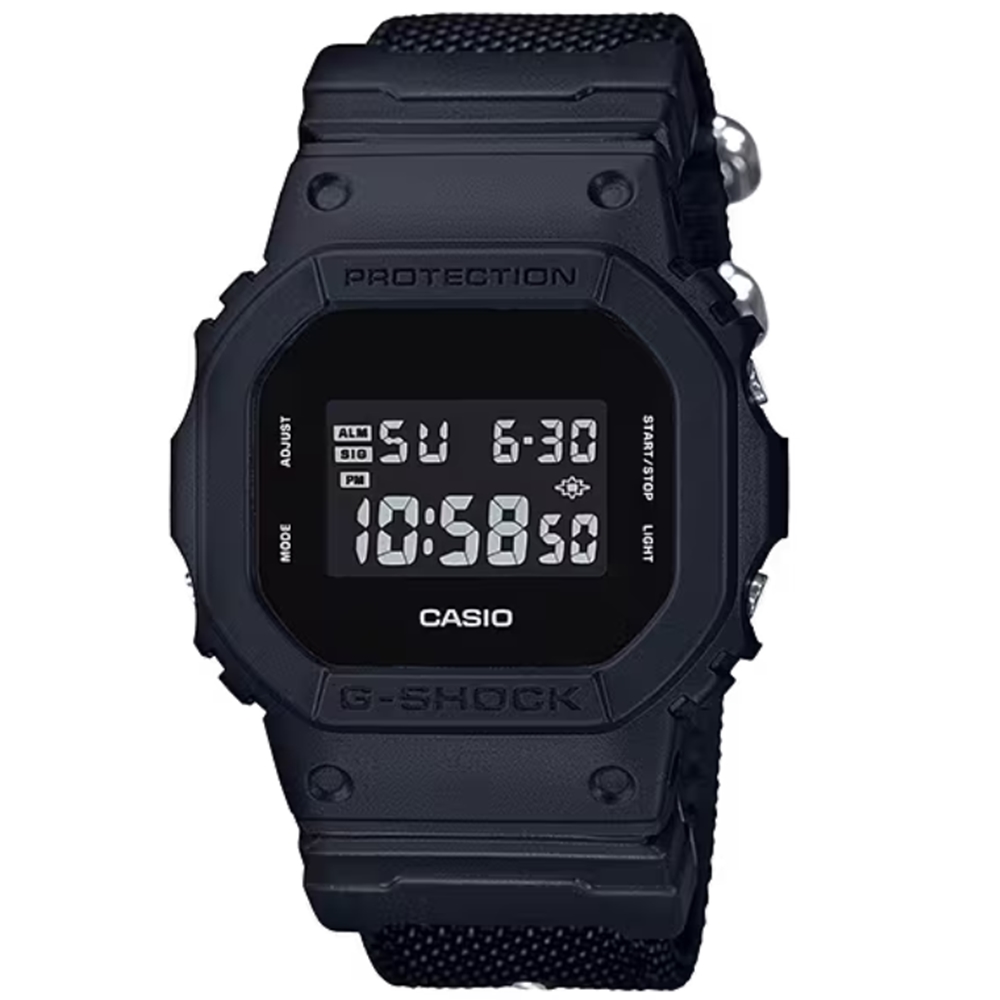 【CASIO 卡西歐】G-SHOCK 經典系列電子錶 黑 DW-5600BBN-1_42.8mm