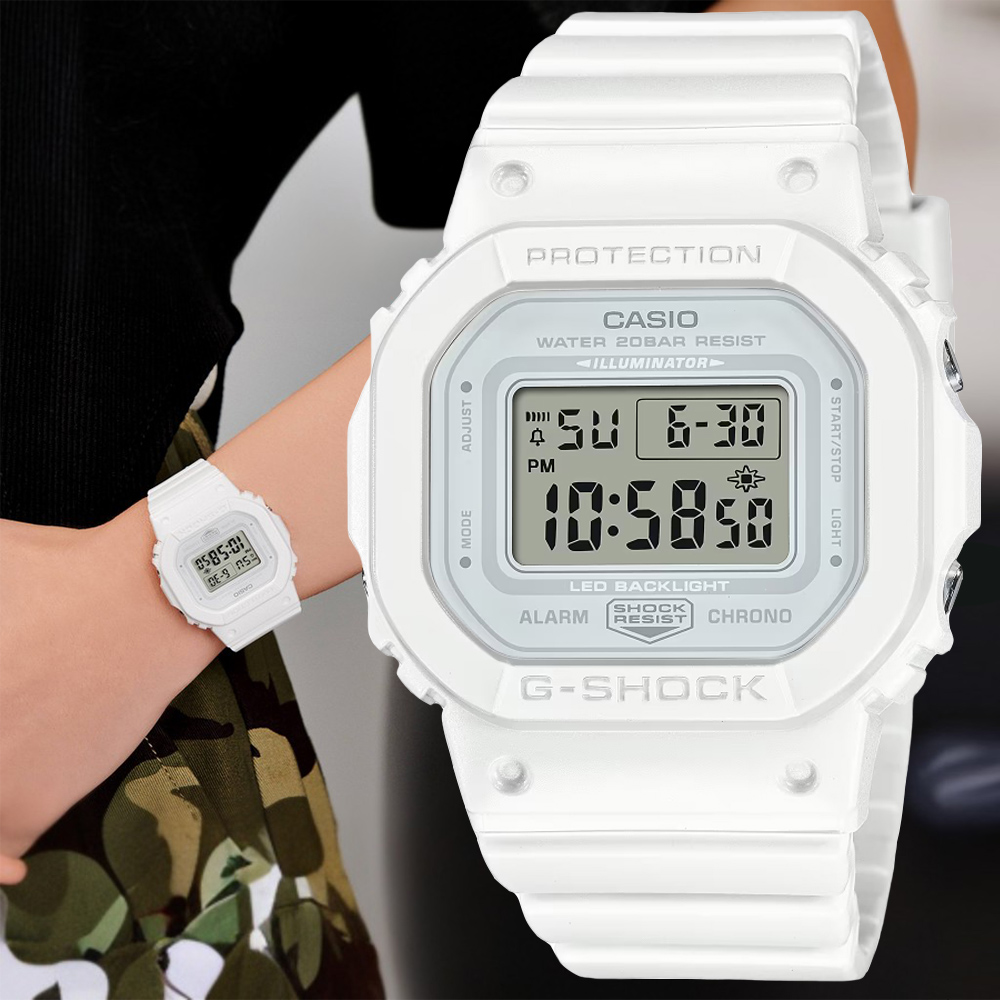 CASIO卡西歐 G-SHOCK 經典輕巧電子腕錶 GMD-S5600BA-7