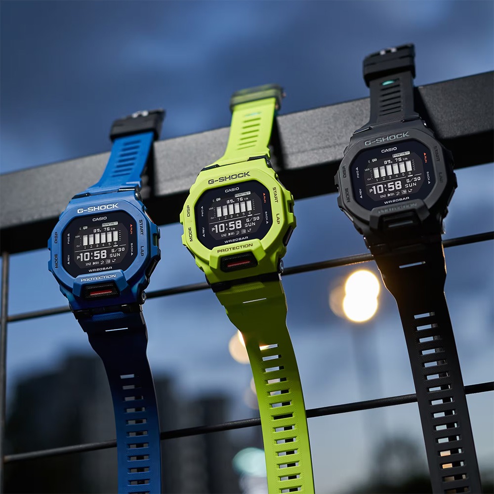 CASIO 卡西歐 G-SHOCK 纖薄運動系藍芽計時手錶