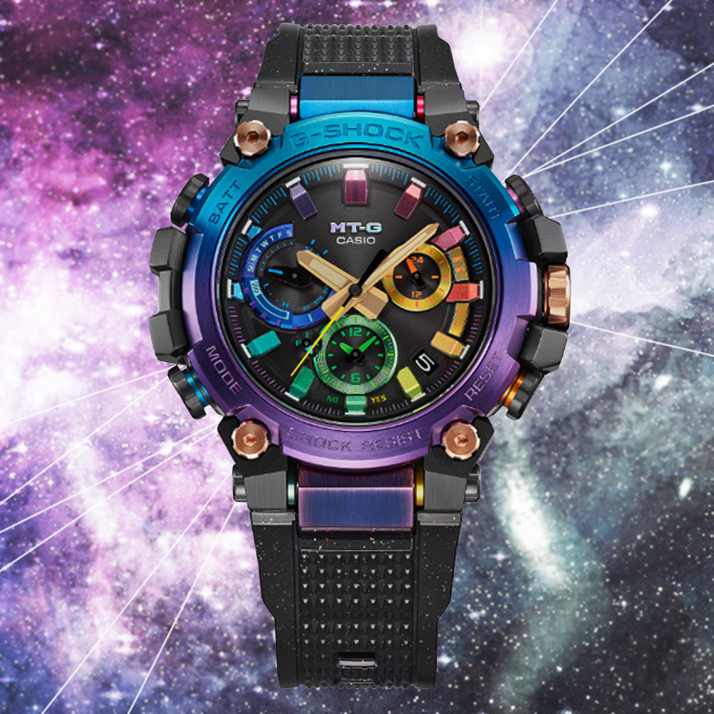 CASIO 卡西歐 G-SHOCK MTG 浩瀚星空銀河 太陽能智慧藍芽電波錶 MTG-B3000DN-1A