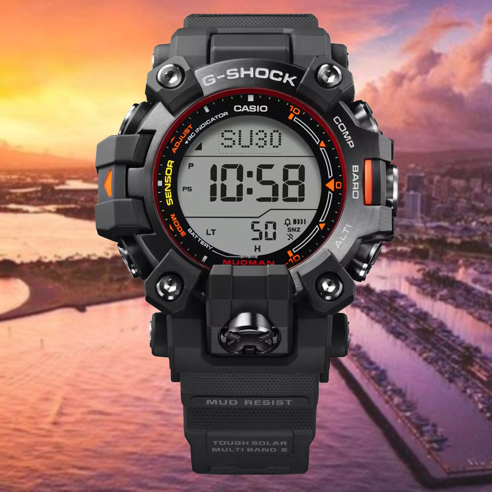 CASIO 卡西歐 G-SHOCK Master of G陸地 泥人 太陽能 防塵防泥電波錶 GW-9500MEC-1