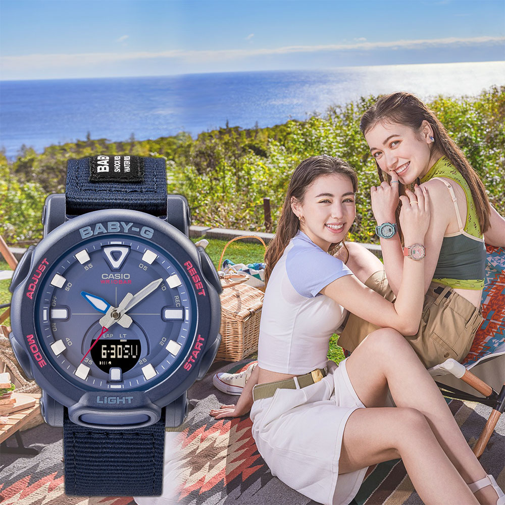 CASIO 卡西歐 BABY-G BGA-310系列 Outdoor 環保錶帶手錶 BGA-310C-2A
