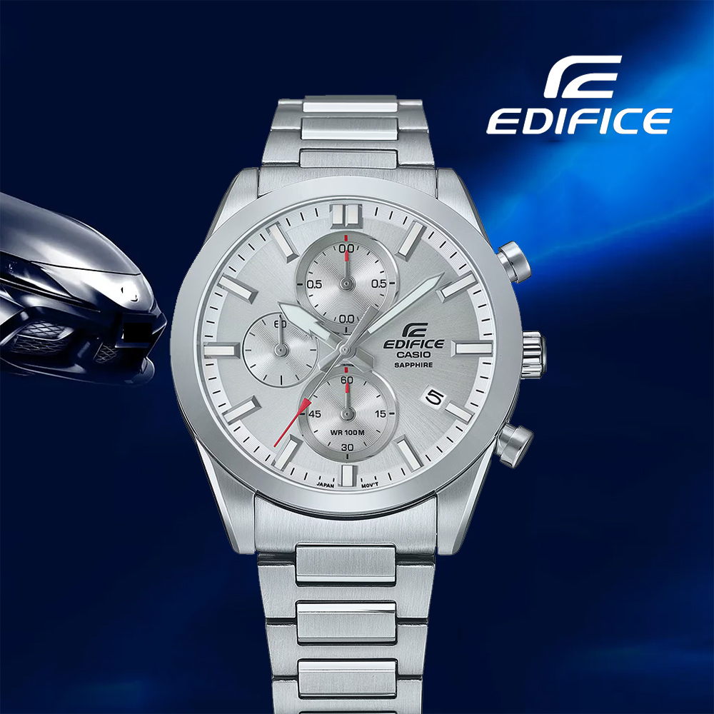 CASIO 卡西歐 EDIFICE 經典運動計時手錶 EFB-710D-7AV