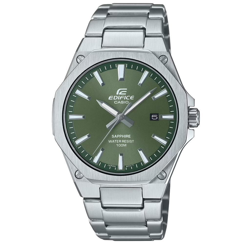 CASIO卡西歐 EDIFICE 八角錶圈 輕薄運動腕錶 EFR-S108D-3AV