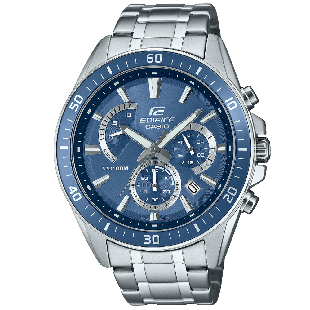 CASIO卡西歐 EDIFICE 經典時尚運動腕錶 EFR-552D-2AV