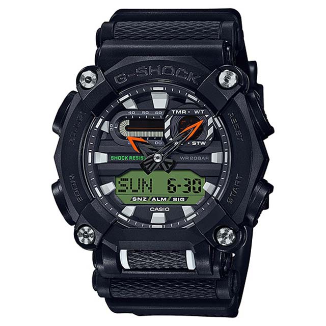 CASIO卡西歐G-SHOCK限量特別款-特錶盒款綠色(GA-900E-1A3)