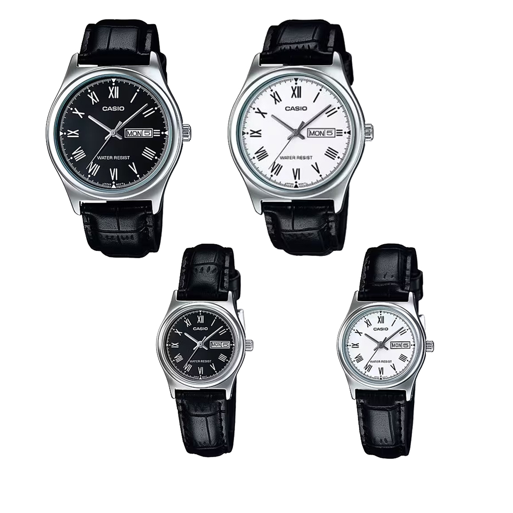 CASIO 卡西歐 經典英倫復古指標皮帶錶LTP-V006L MTP-V006L