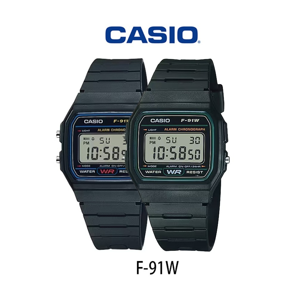 【WANgT】Casio 卡西歐 F-91W 經典不敗簡約輕薄電子錶