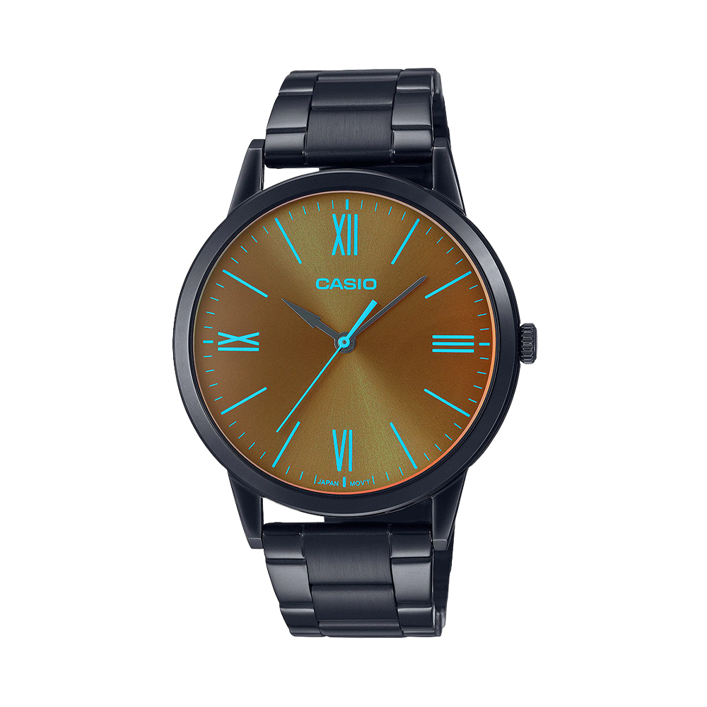 ASIO 卡西歐 MTP-E600B 流線型 精緻時尚 羅馬數字 腕錶 手錶 41mm