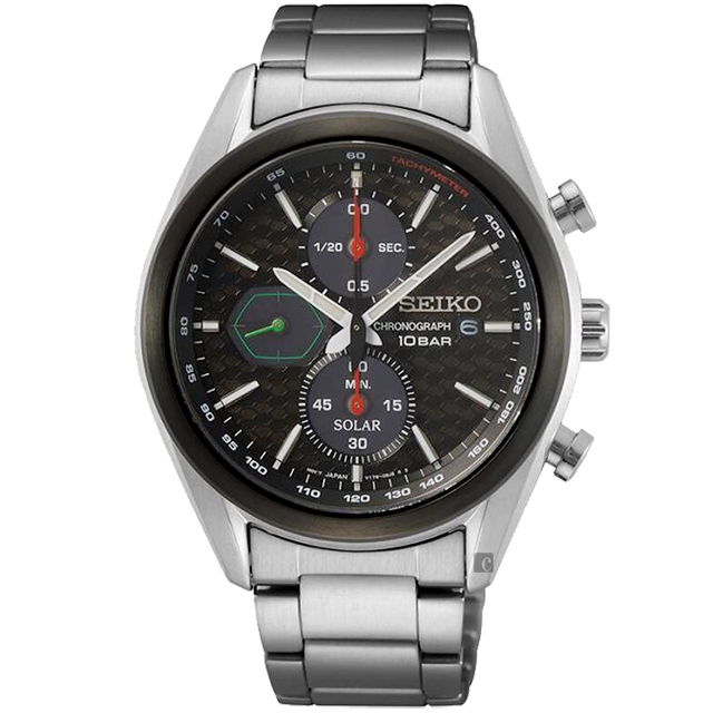 SEIKO 精工 CS 喬治亞羅設計 計時手錶-41mm SSC803P1 V176-0BH0D
