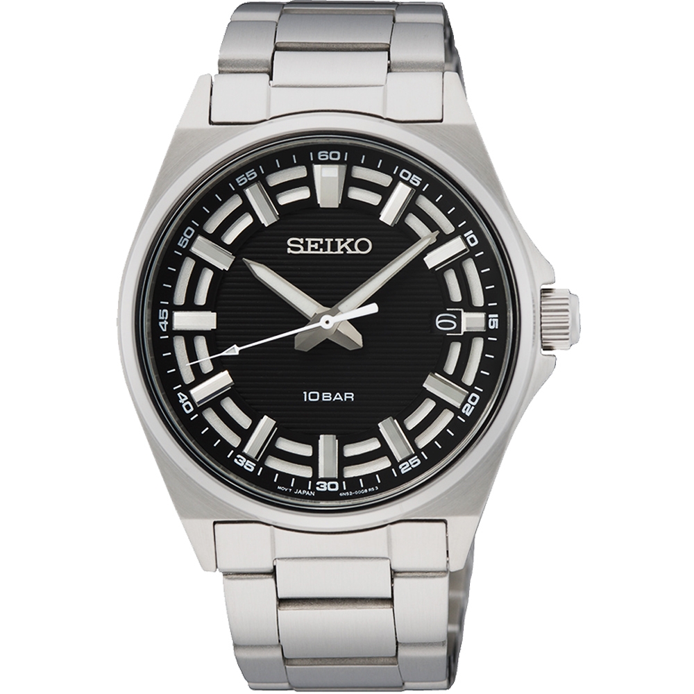 SEIKO精工 CS 城市簡約紳士手錶-40mm (SUR505P1/6N52-00G0D)