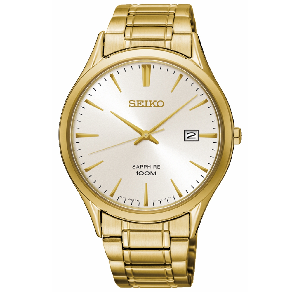 SEIKO 精工 CS系列 日系簡約腕錶 (SGEH72P1/7N42-0FW0G)