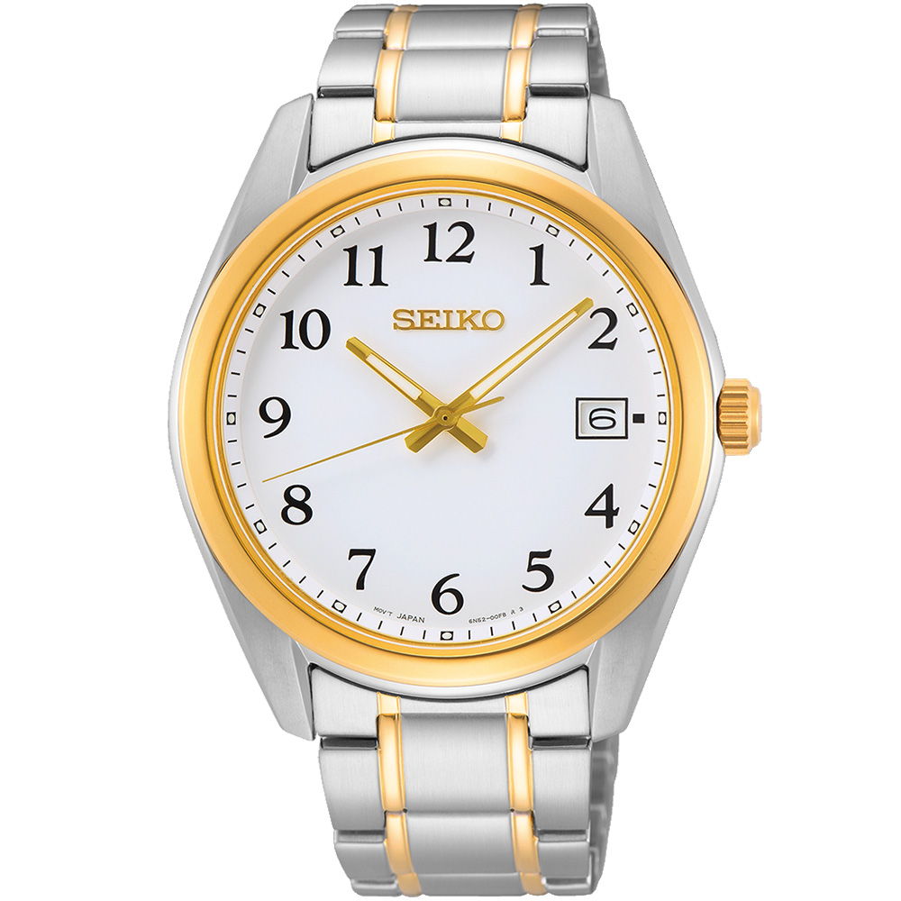 SEIKO 精工 CS系列 簡約經典腕錶 (SUR460P1/6N52-00F0KS)