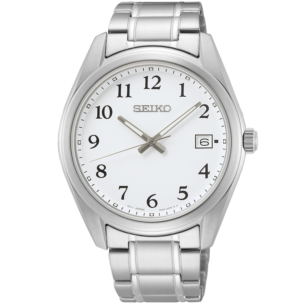 SEIKO 精工 CS系列 經典日系腕錶 40.2mm (6N52-00F0S/SUR459P1)