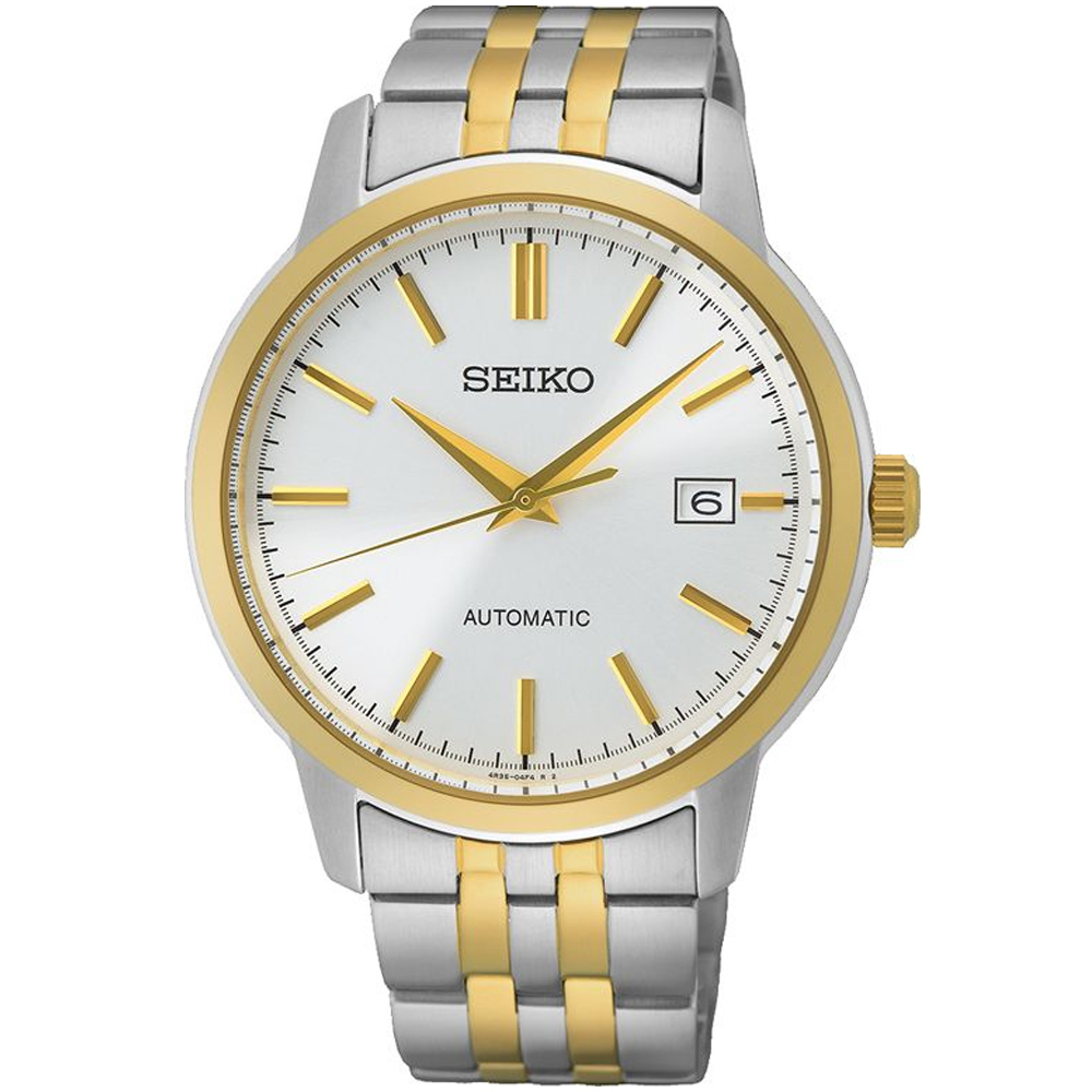 SEIKO 精工 CS系列 簡約紳士機械腕錶 41.2mm (4R35-05J0G/SRPH92K1)