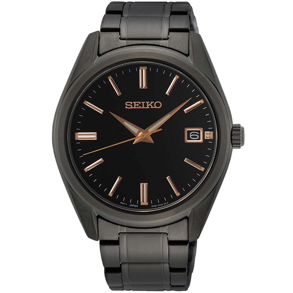SEIKO 精工 CS系列 簡約日系腕錶 40mm (6N52-00A0SD/SUR511P1)