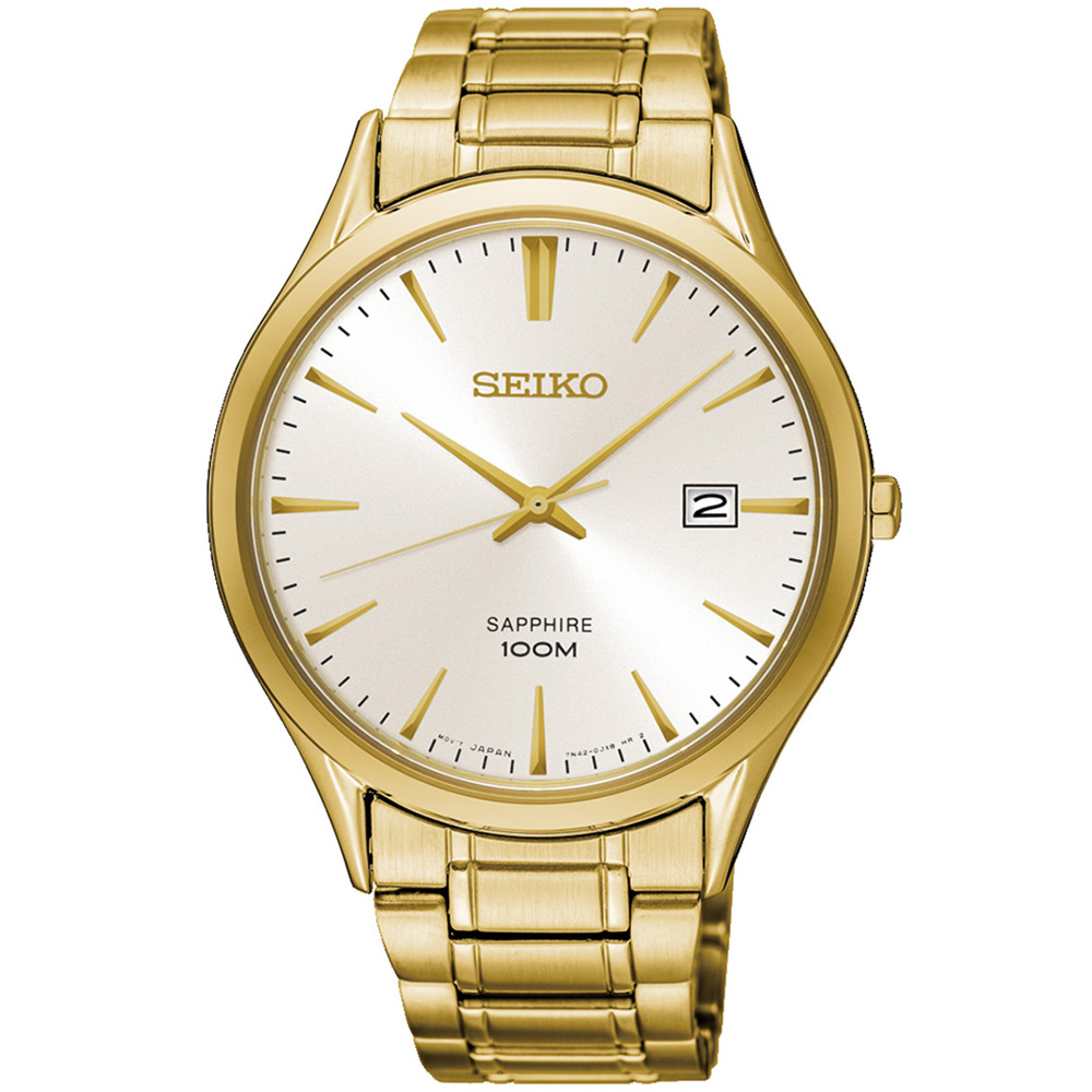 SEIKO 精工 CS系列 簡約日系腕錶 40mm (7N42-0FW0G/SGEH72P1)