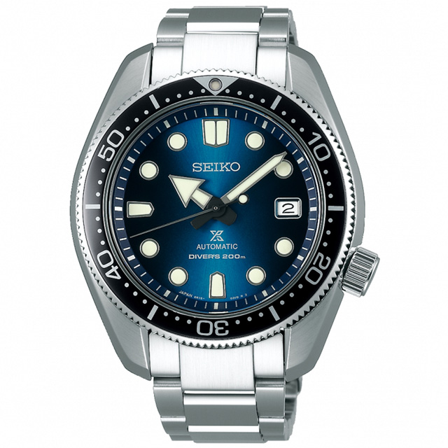 SEIKO 精工 Prospex 經典復刻潛水士機械潛水錶-藍/44mm 6R15-04G0B(SPB083J1)
