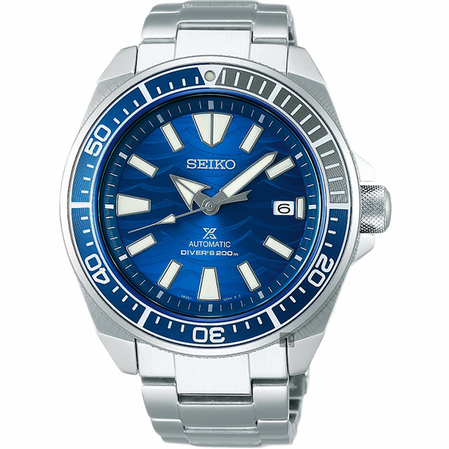 SEIKO 精工 Prospex 200米 愛海洋 特別版大白鯊機械錶 4R35-03G0B SRPD23J1