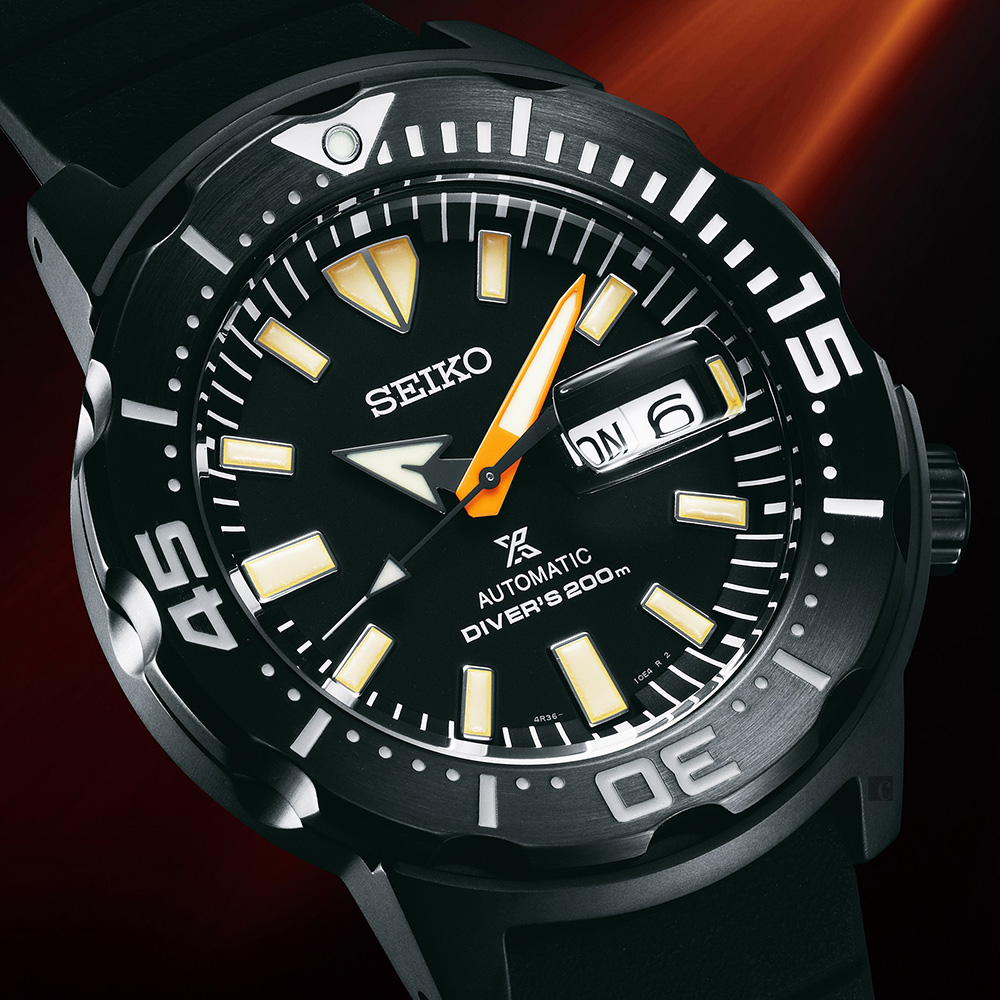 SEIKO 精工 PROSPEX 夜潛怪物 限量潛水機械錶-42.4mm 4R36-10L0C(SRPH13K1)