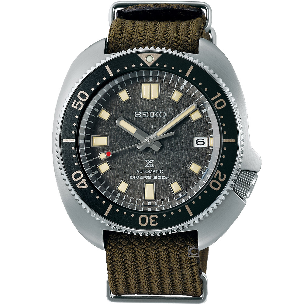 SEIKO 精工 Prospex 200米潛水1965復刻款機械錶 6R35-00T0N(SPB237J1)