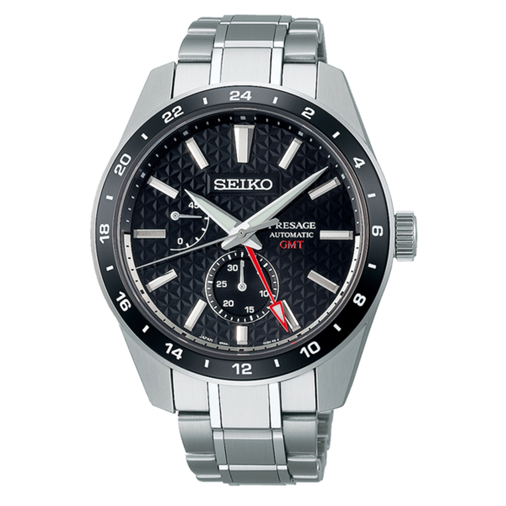 《SEIKO》精工 Presage 新銳 SPB221J1 動力儲存 鋼錶帶機械男錶 6R64-00C0D 黑 42.2mm