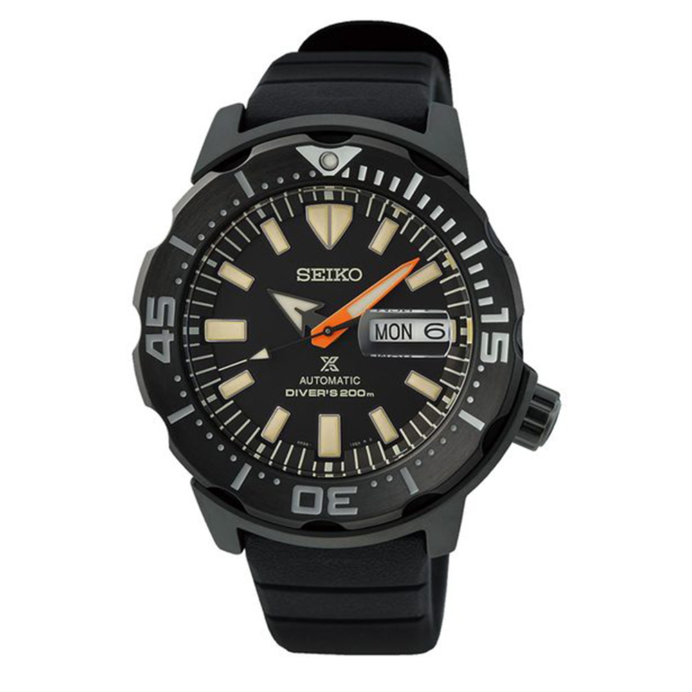 【SEIKO】精工 Prospex 黑潮系列 SRPH13K1 兩百米潛水錶 機械男錶 4R36-10L0C 黑 42.4mm